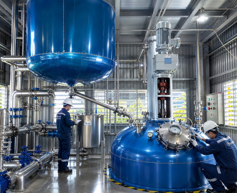 Royal Polymer alkyd resin reactors
